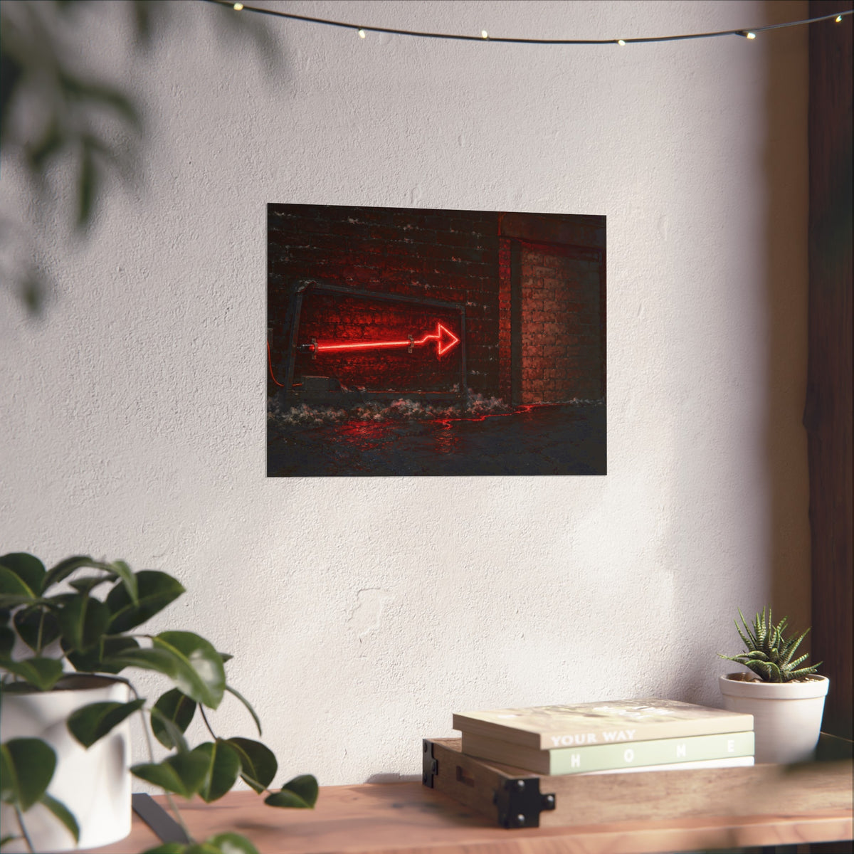"The Thaw Running to the Doorway": A Garabaggio Fine Art Print
