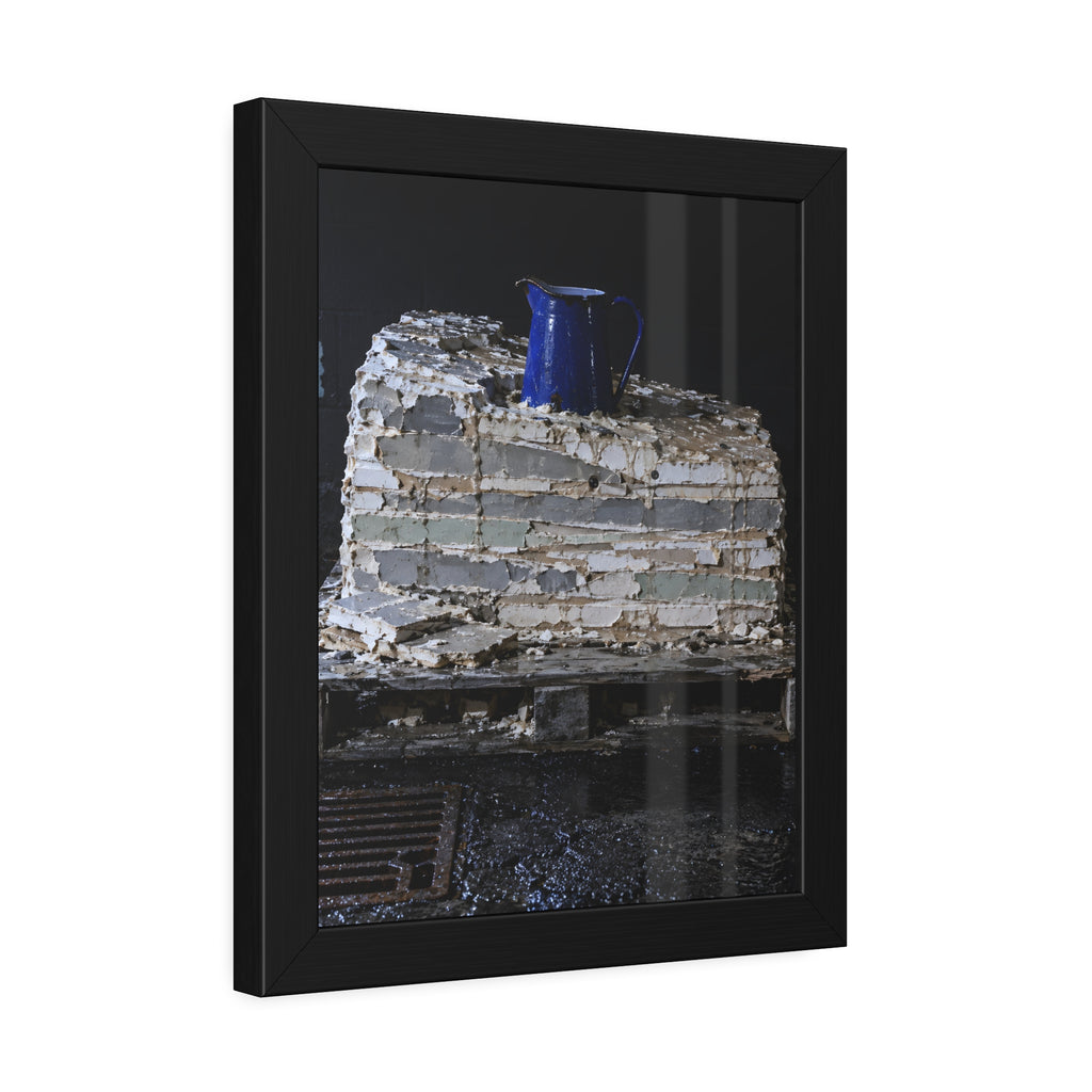 "The Jug to Its Shoulder": A Garabaggio Framed Print