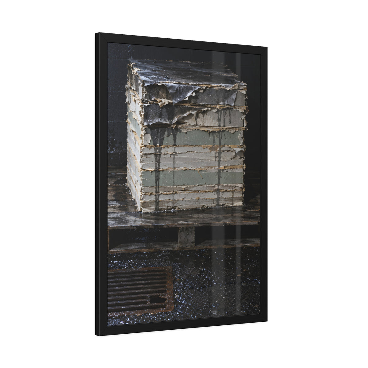 "The First Soaking": A Garabaggio Framed Print