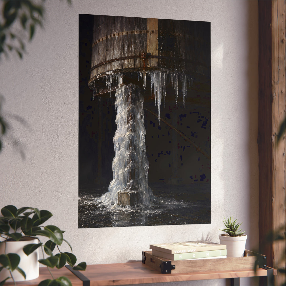 "The Near Leg Cased": A Garabaggio Fine Art Print