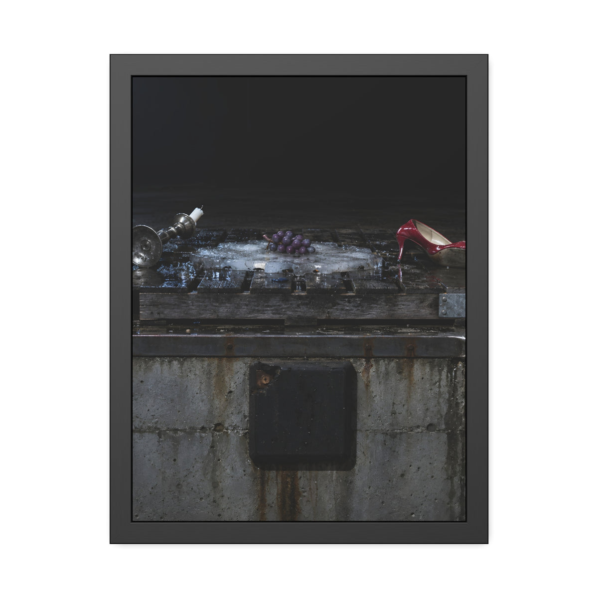 "The Last Pane": A Garabaggio Framed Print
