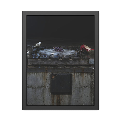 "The Last Pane": A Garabaggio Framed Print