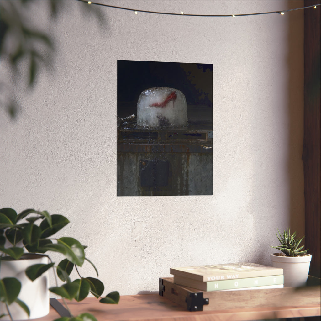"The Candlestick Lying Down": A Garabaggio Fine Art Print