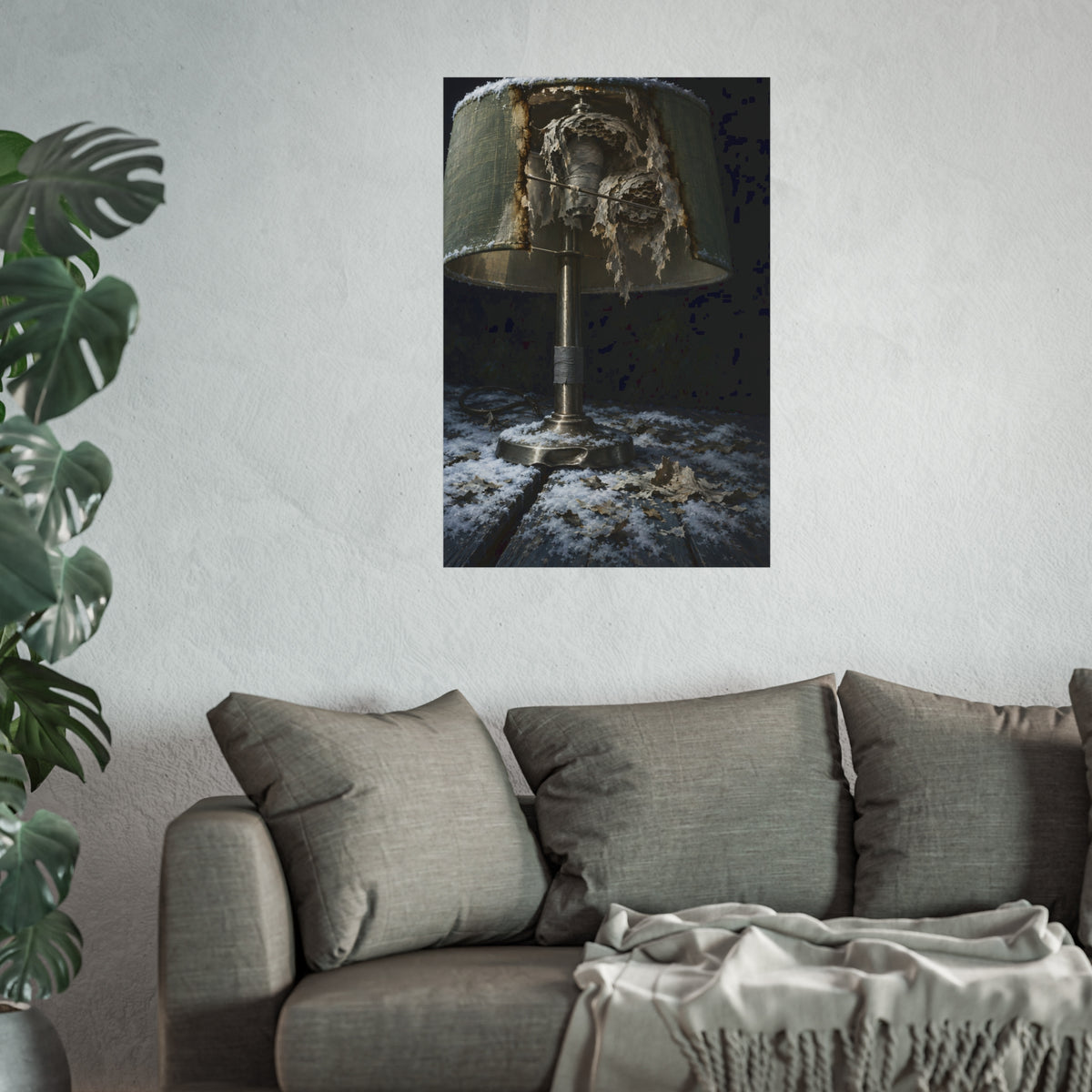 "Snow on the Shade": A Garabaggio Fine Art Print