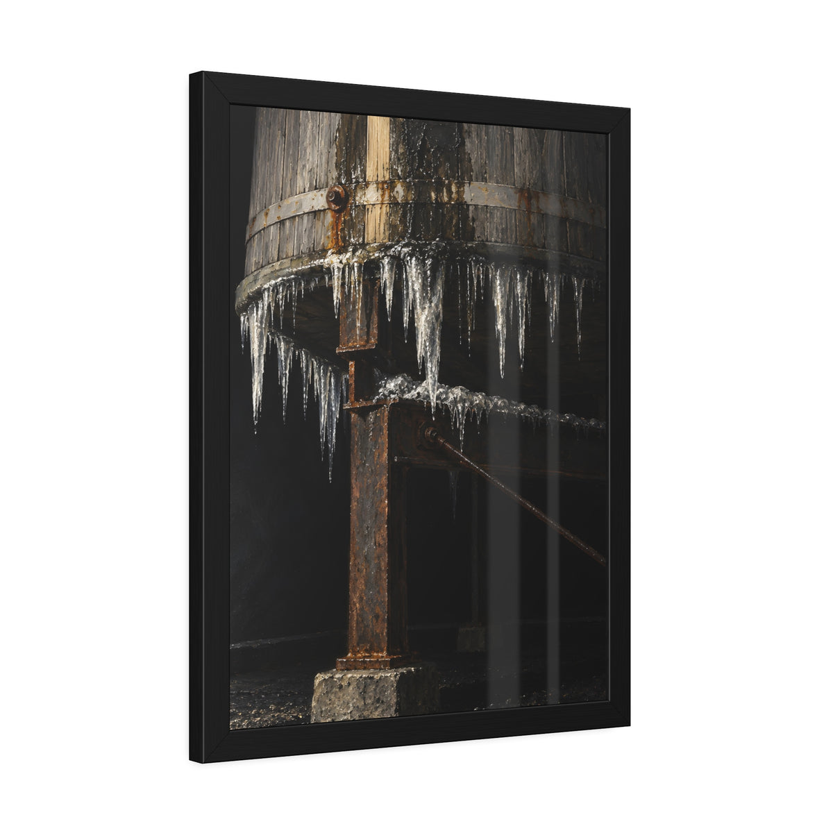 "The Crust on the Beam": A Garabaggio Framed Print