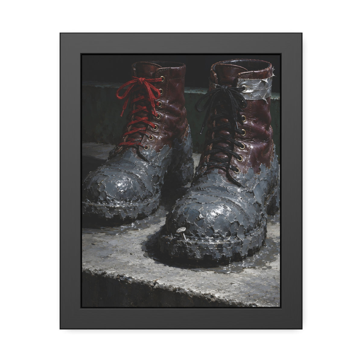 "The Wet Clay": A Garabaggio Framed Print