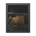 "The Corner in the Puddle": A Garabaggio Framed Print