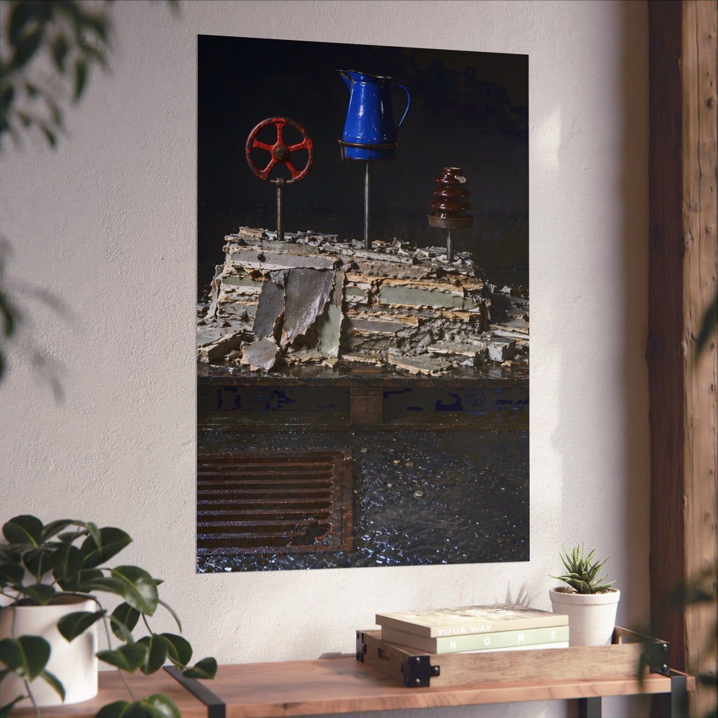 "What the Block Gave Back": A Garabaggio Fine Art Print