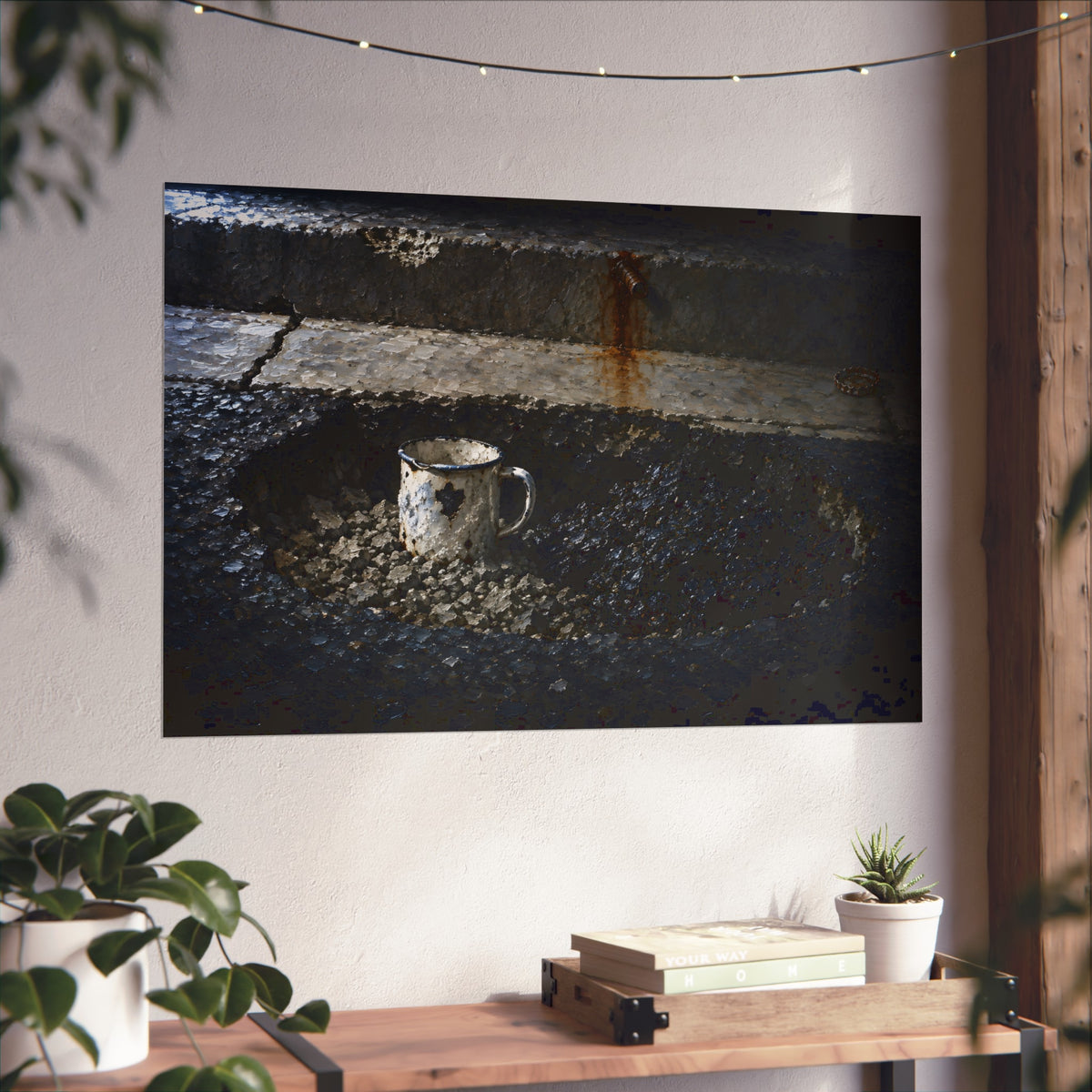 "The Mug Standing Free": A Garabaggio Fine Art Print
