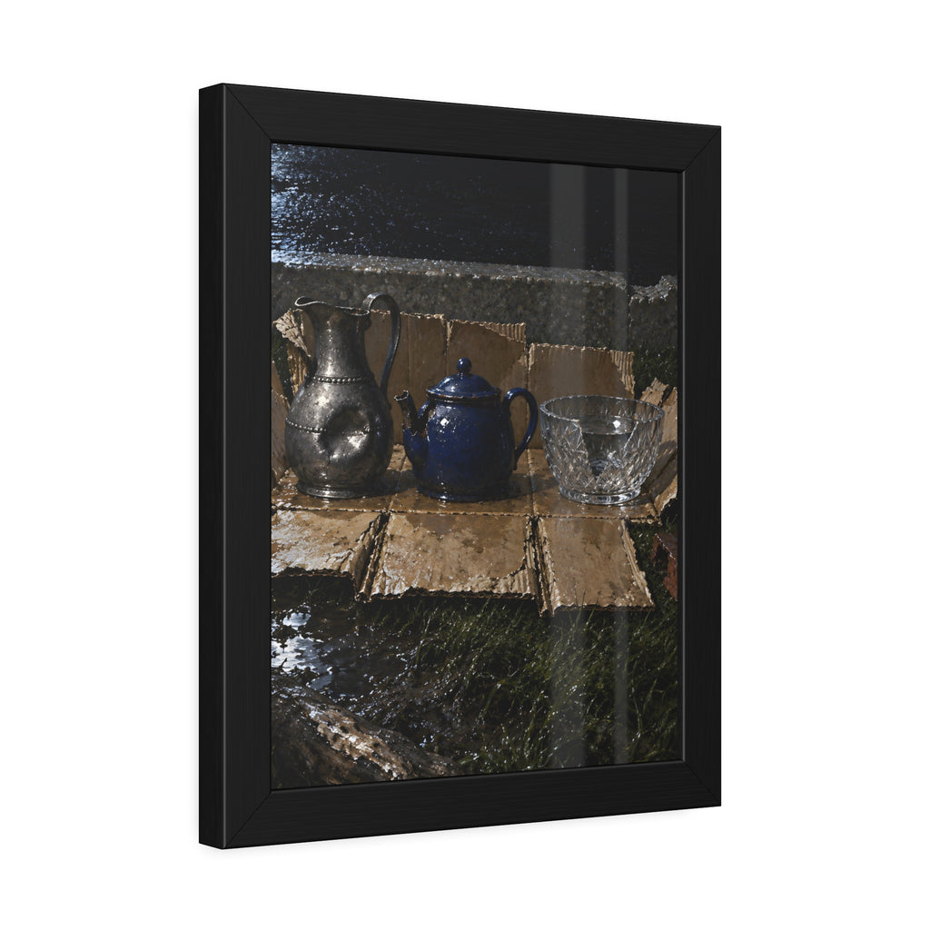 "The Walls Laid Down": A Garabaggio Framed Print