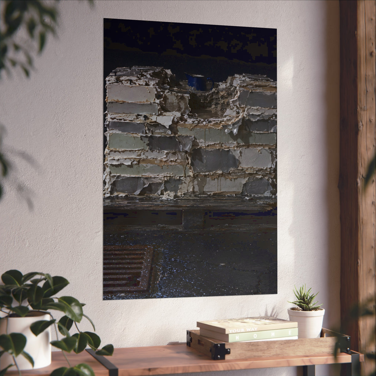 "The Blue Rim": A Garabaggio Fine Art Print