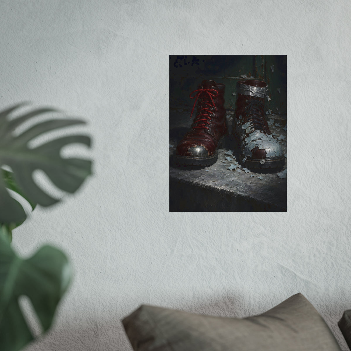 "The Bare Steel Crescent": A Garabaggio Fine Art Print