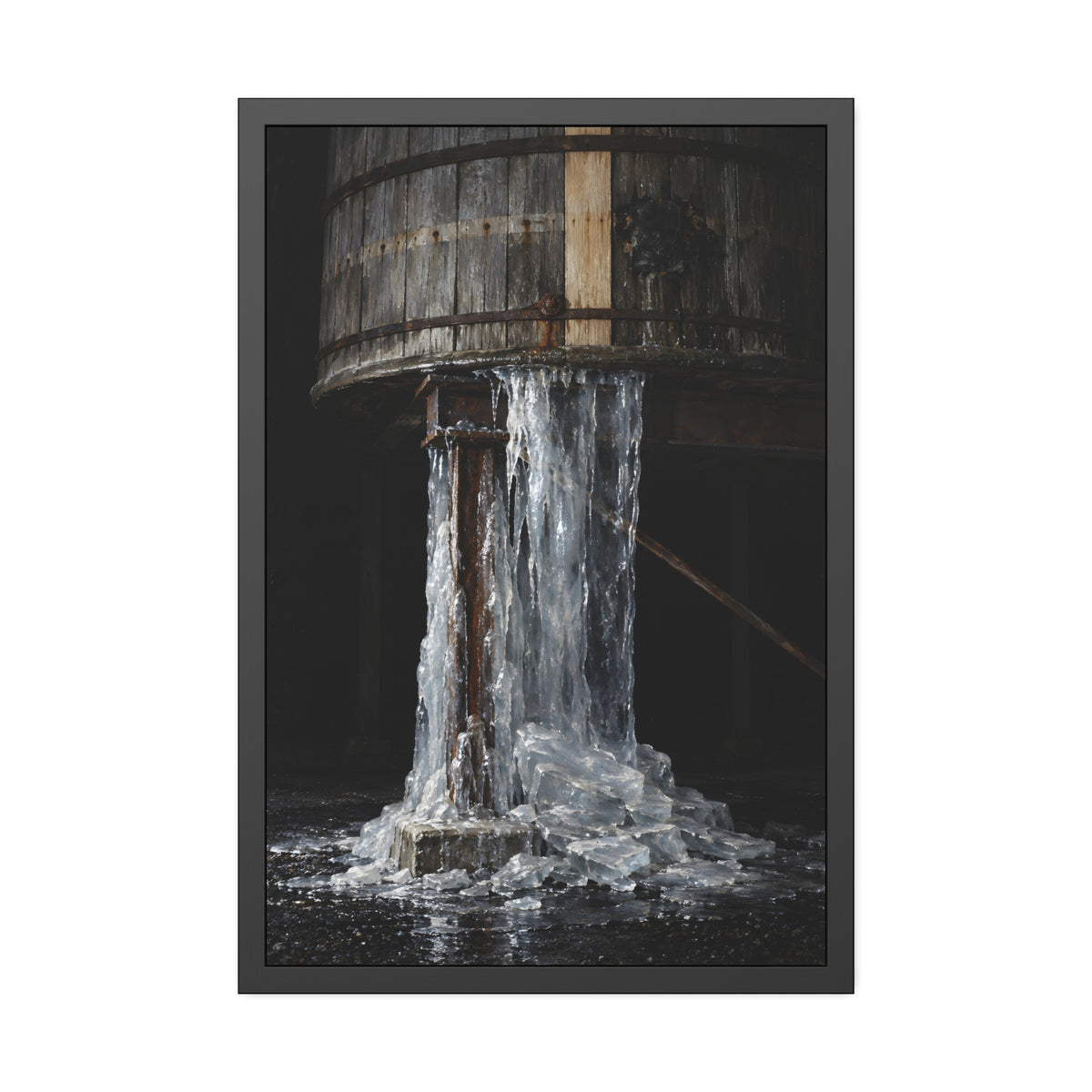 "The Clear Sheet": A Garabaggio Framed Print