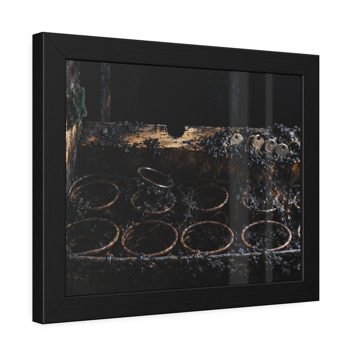 "The Bows of the Keys": A Garabaggio Framed Print