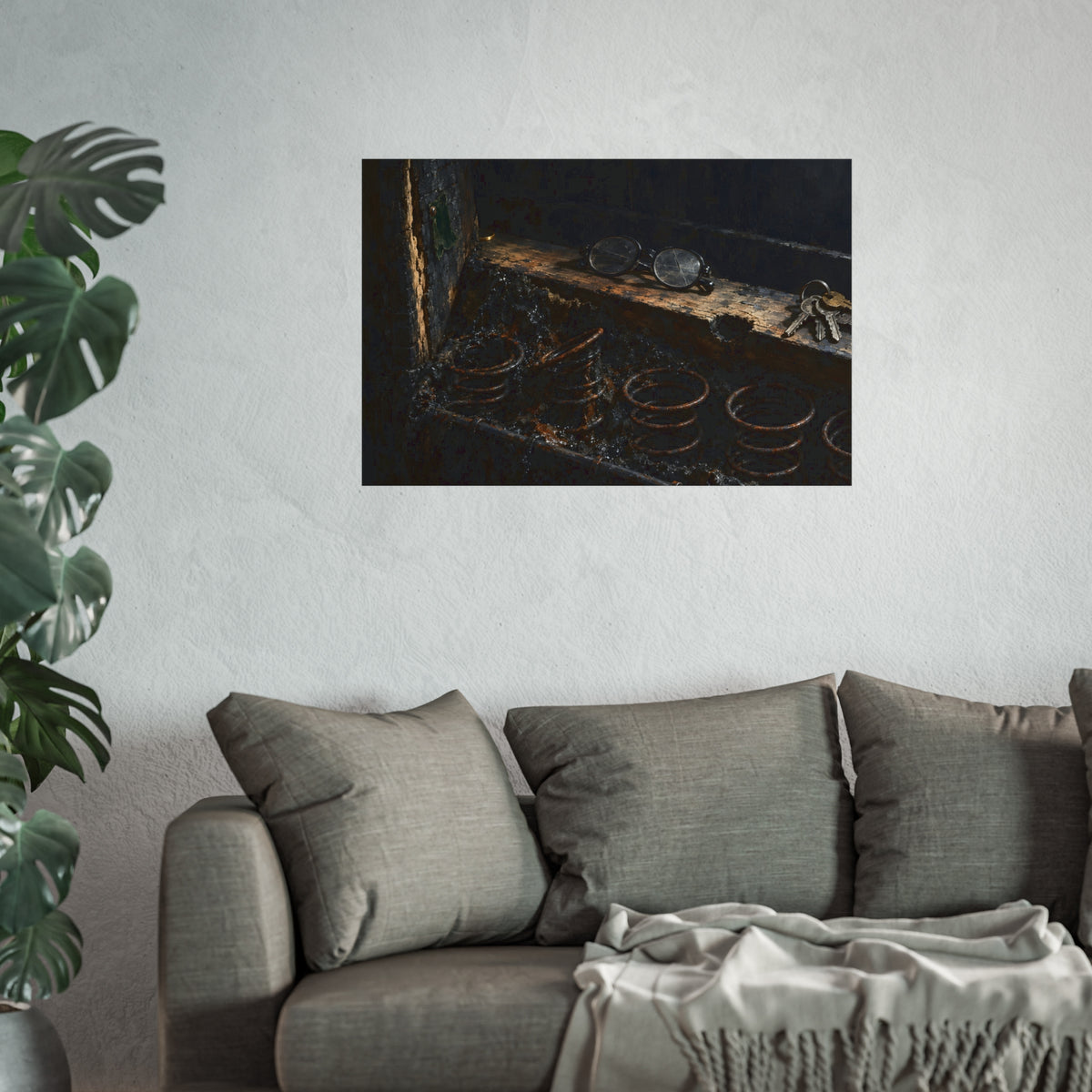 "The Gold in the Corner": A Garabaggio Fine Art Print