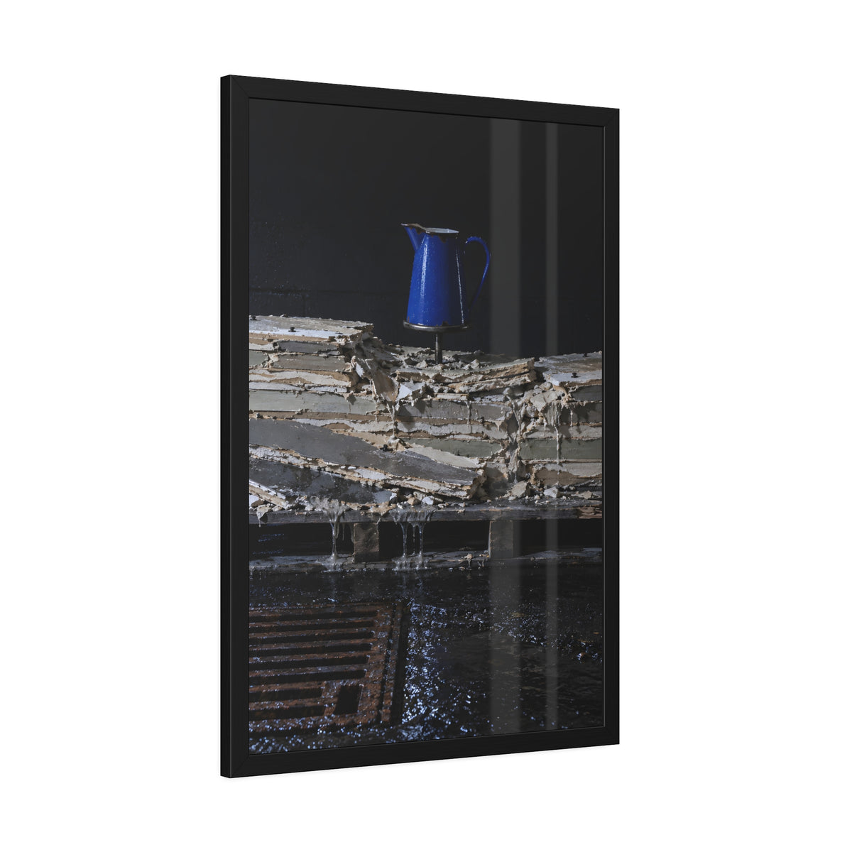 "The Jug Stands Clear": A Garabaggio Framed Print
