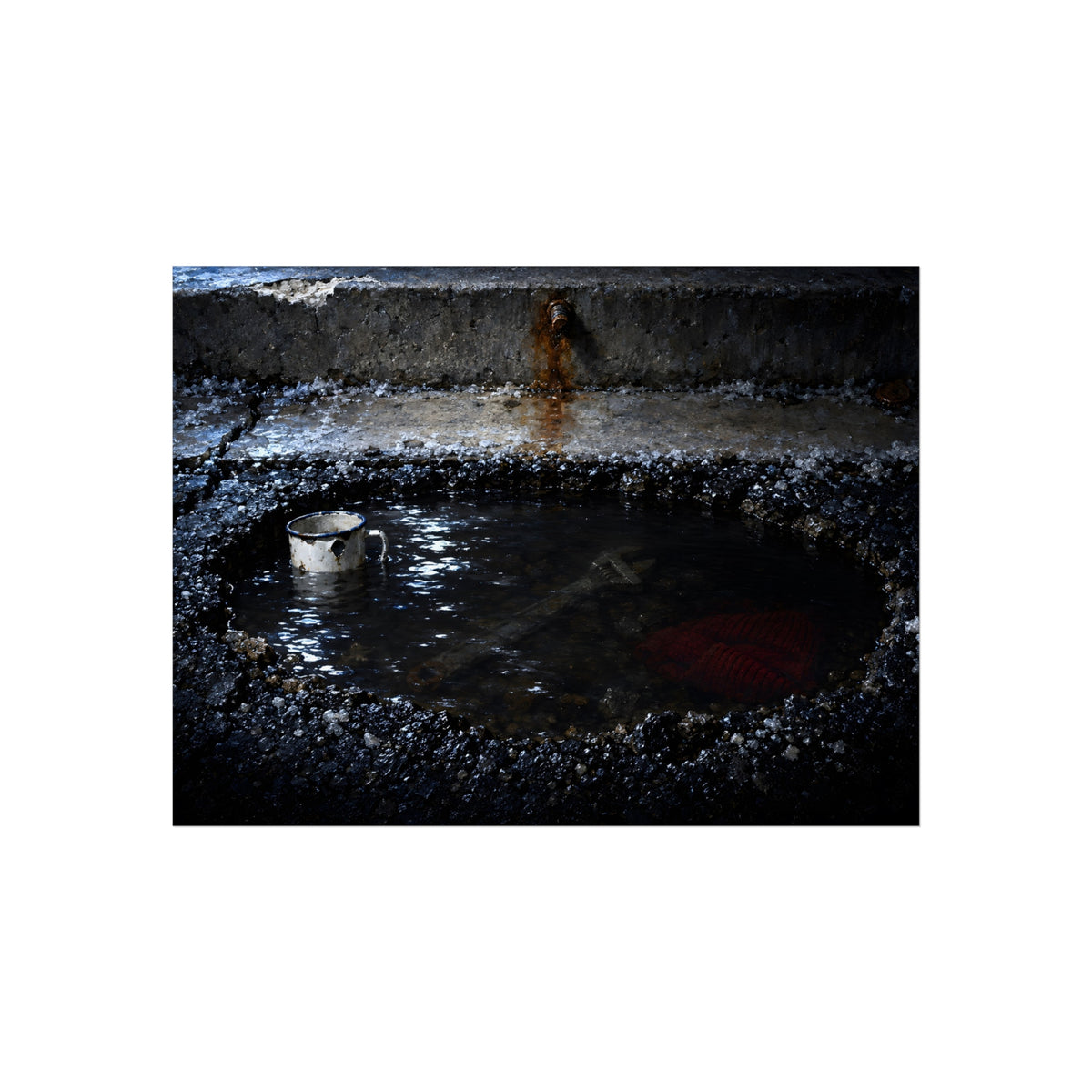 "The Meltwater": A Garabaggio Fine Art Print