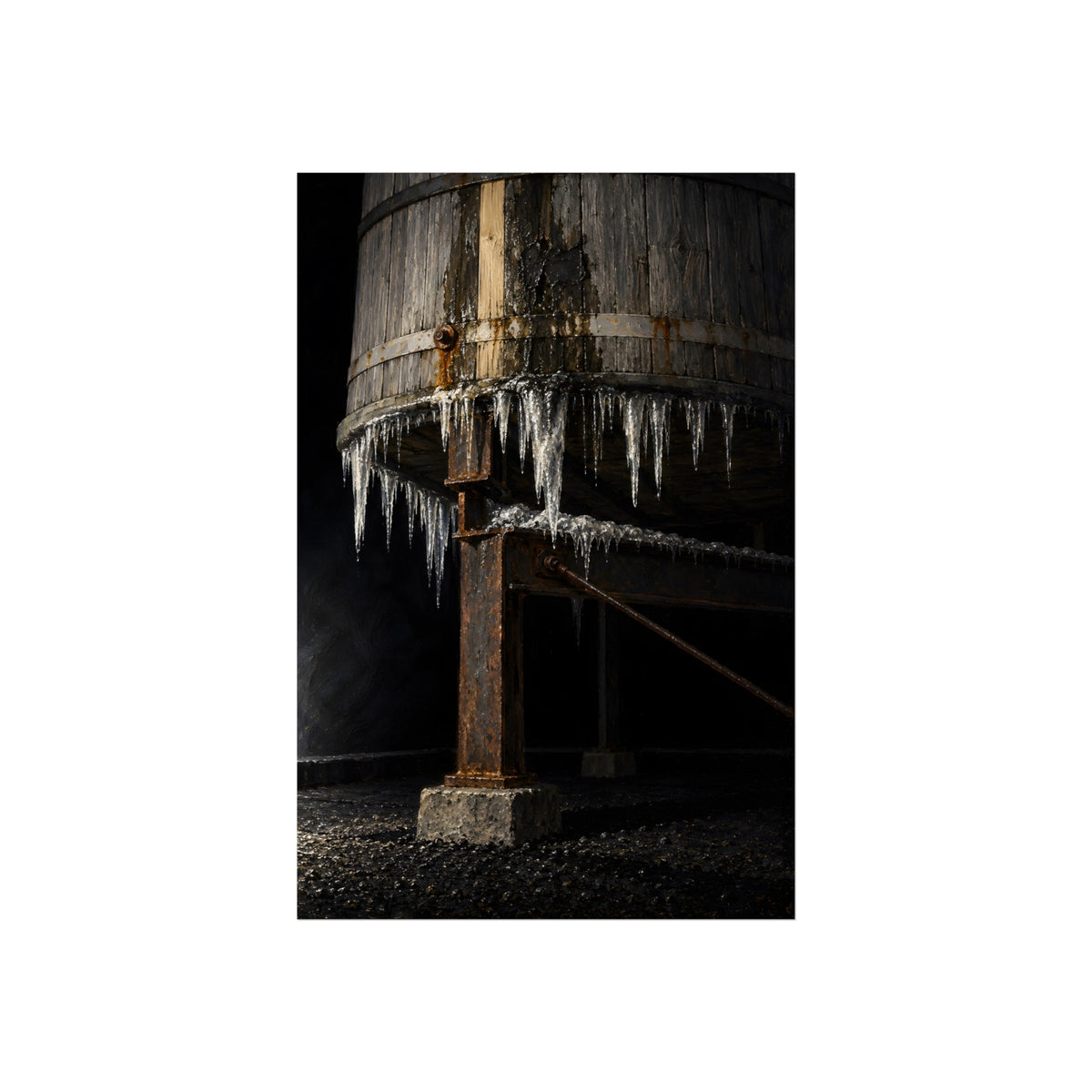 "The Crust on the Beam": A Garabaggio Fine Art Print