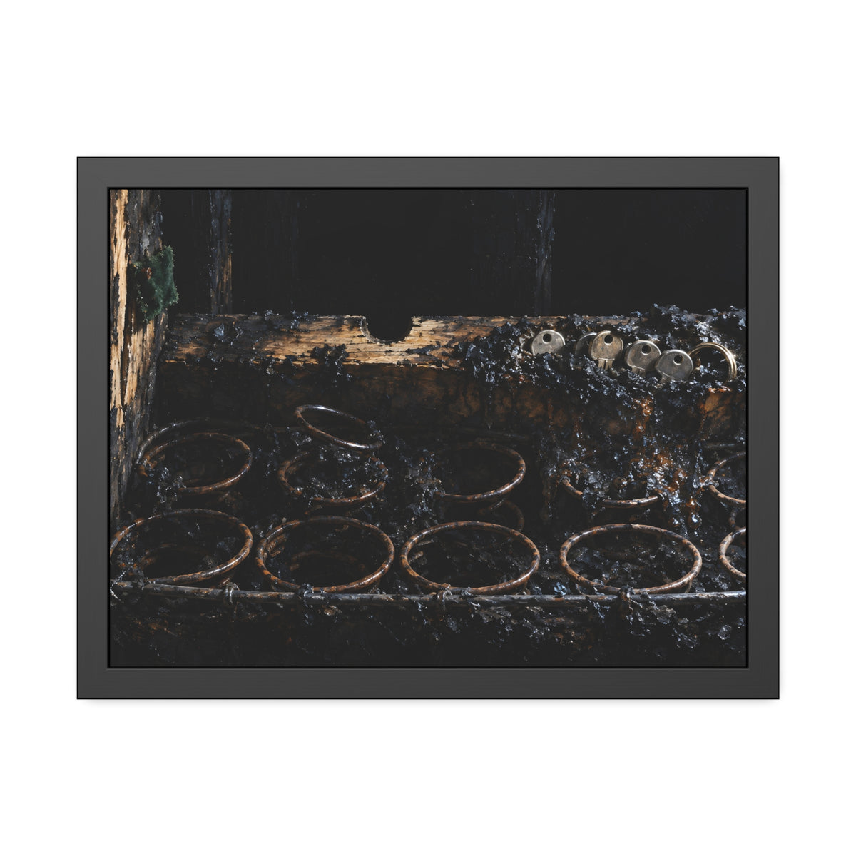 "The Bows of the Keys": A Garabaggio Framed Print