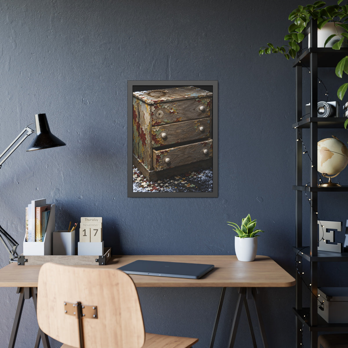 "The Silver Oak": A Garabaggio Framed Print