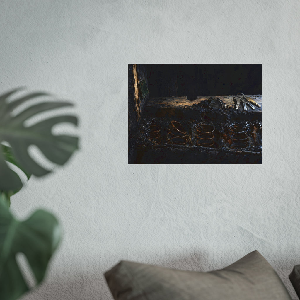 "The Hinge in the Black": A Garabaggio Fine Art Print