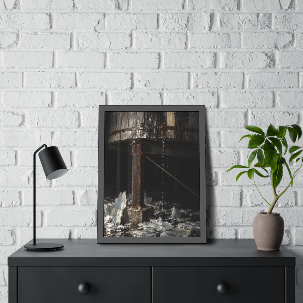 "The Fallen Slabs": A Garabaggio Framed Print