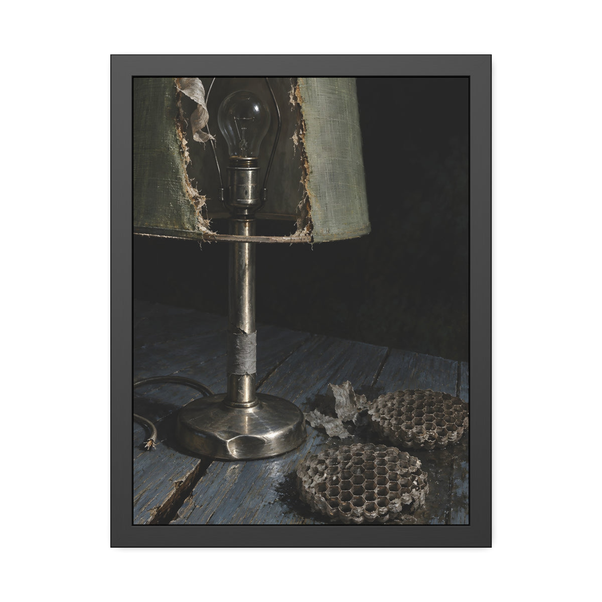 "The Upper Tier Down": A Garabaggio Framed Print