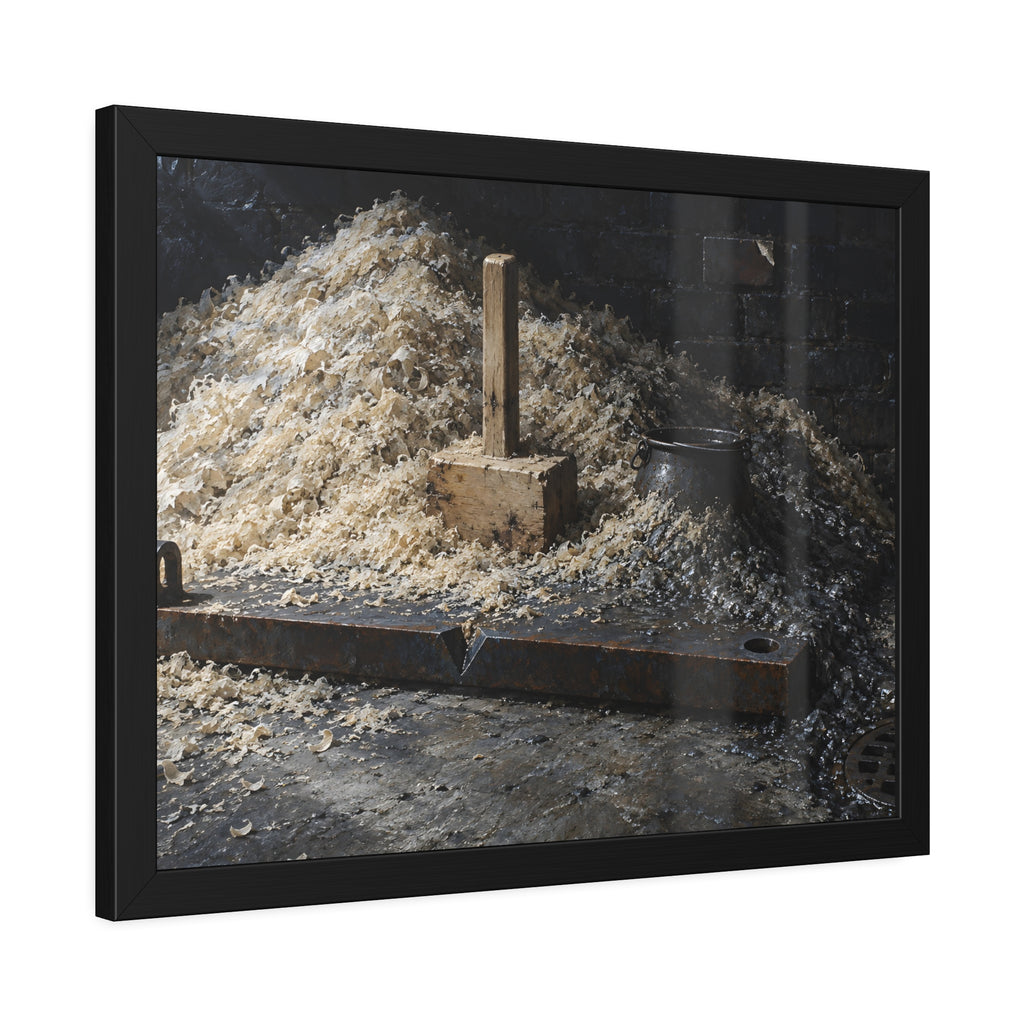 "The Pot Half Given Back": A Garabaggio Framed Print