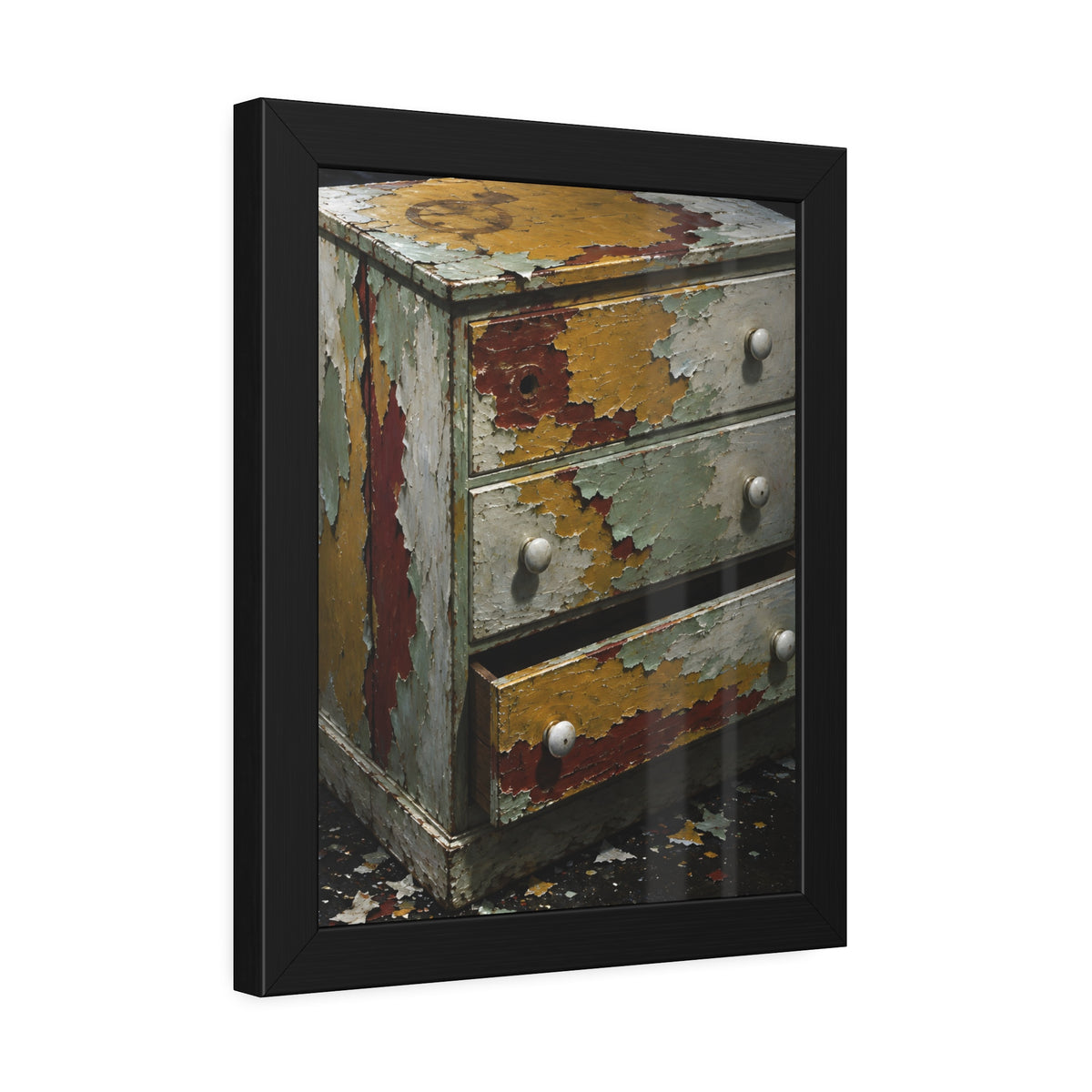 "The Mustard Comes Up": A Garabaggio Framed Print