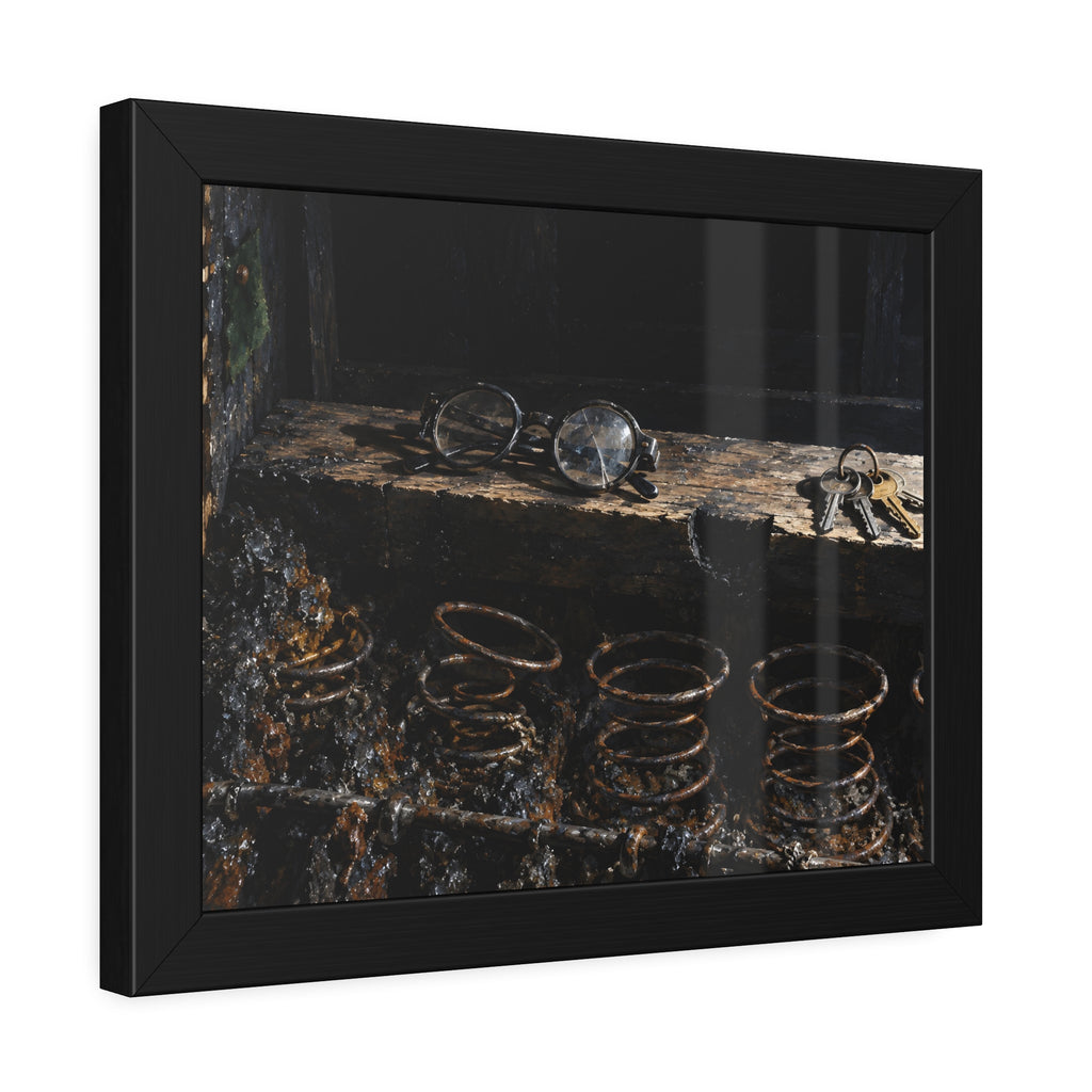"The Glasses Clear": A Garabaggio Framed Print