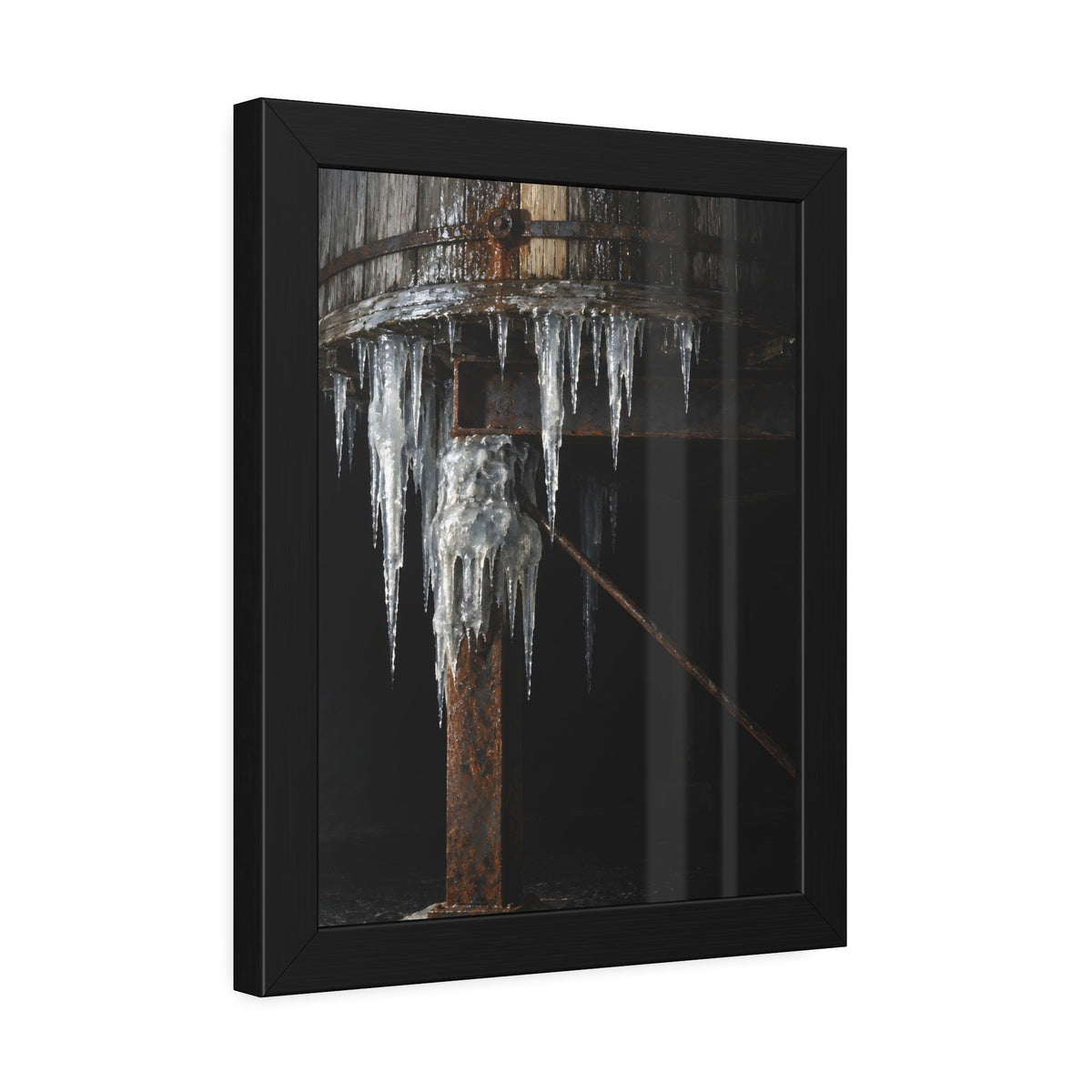 "The Collar at the Leg": A Garabaggio Framed Print