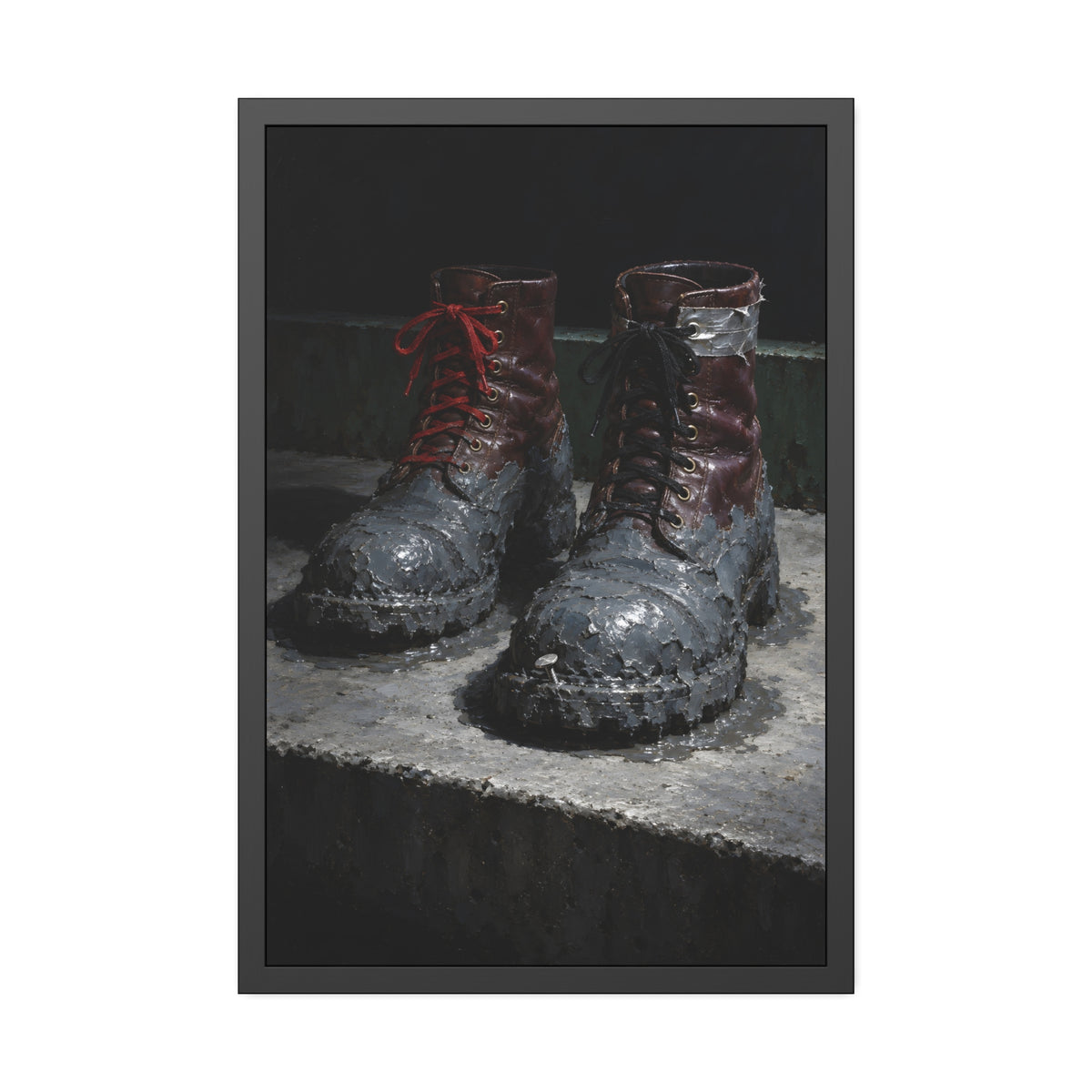 "The Wet Clay": A Garabaggio Framed Print
