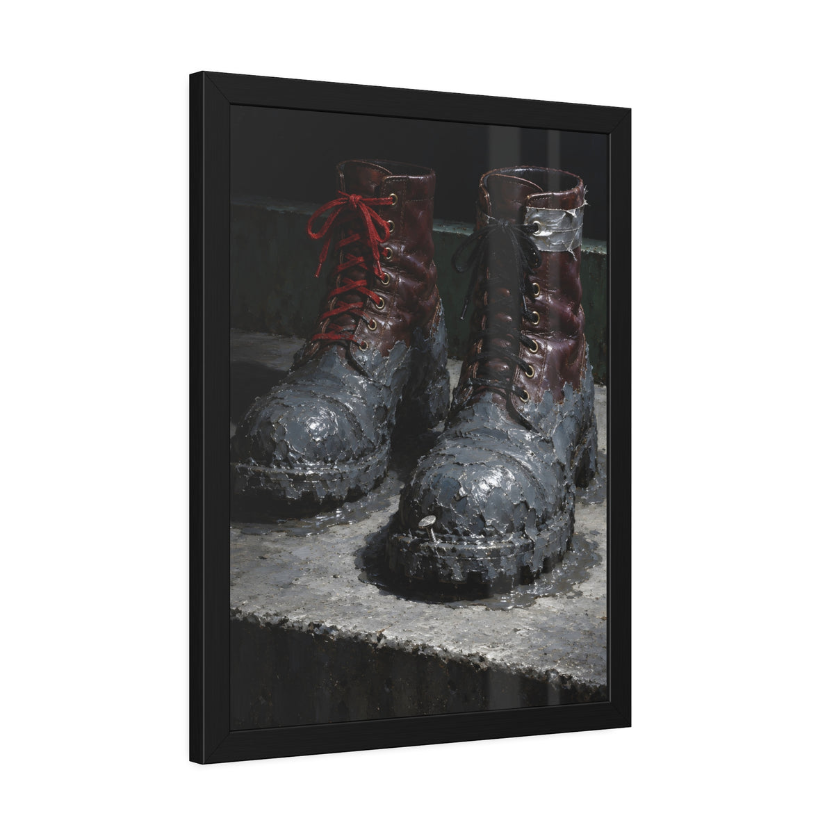 "The Wet Clay": A Garabaggio Framed Print