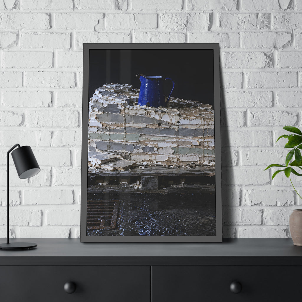 "The Jug to Its Shoulder": A Garabaggio Framed Print