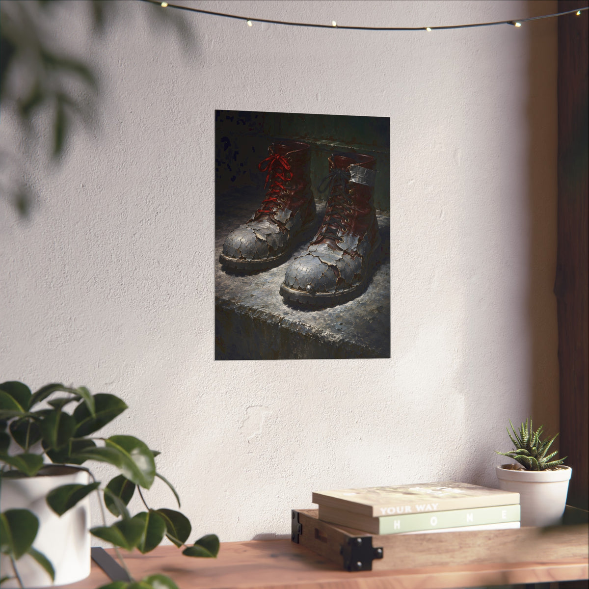 "The Plates Lifting": A Garabaggio Fine Art Print