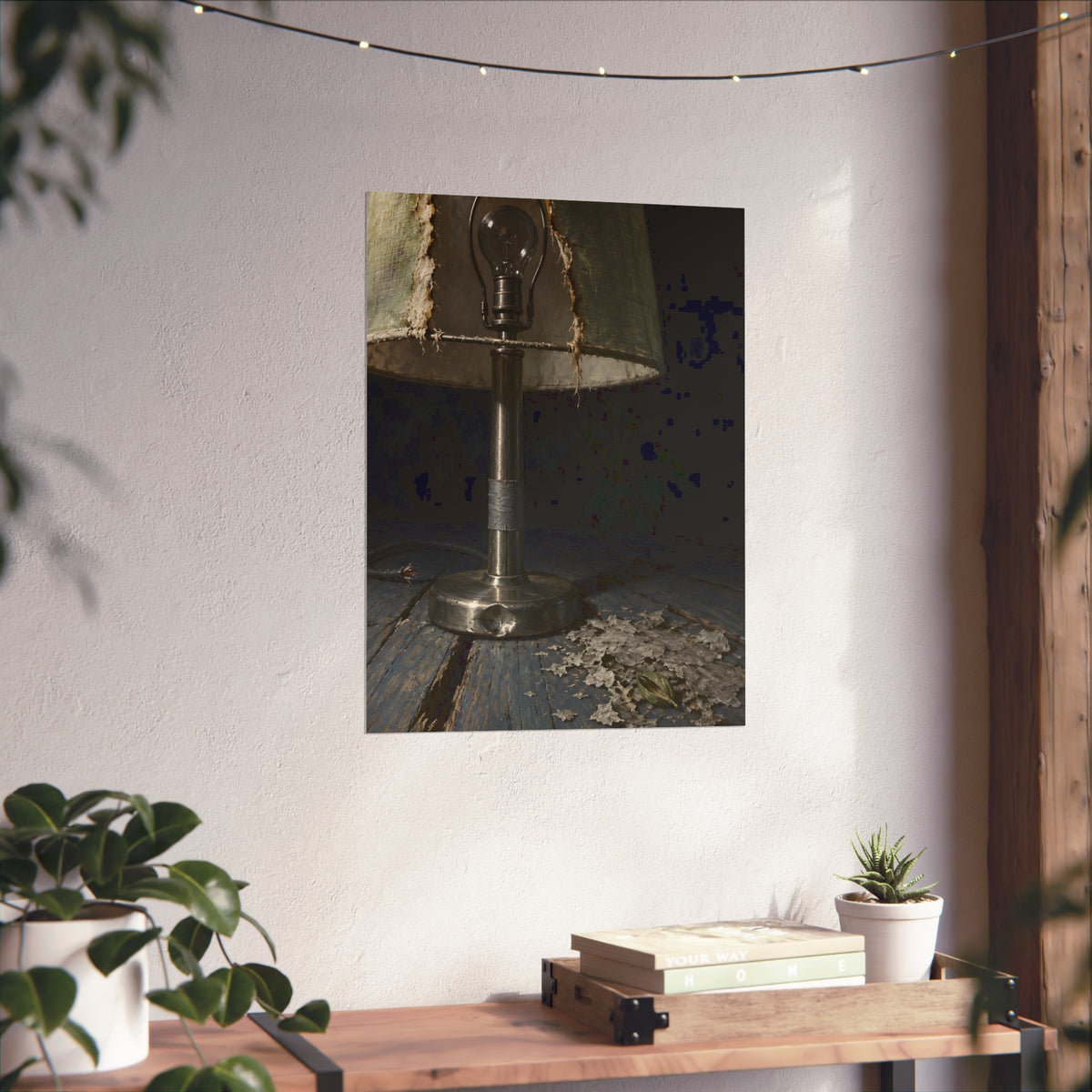 "The Bare Bulb": A Garabaggio Fine Art Print