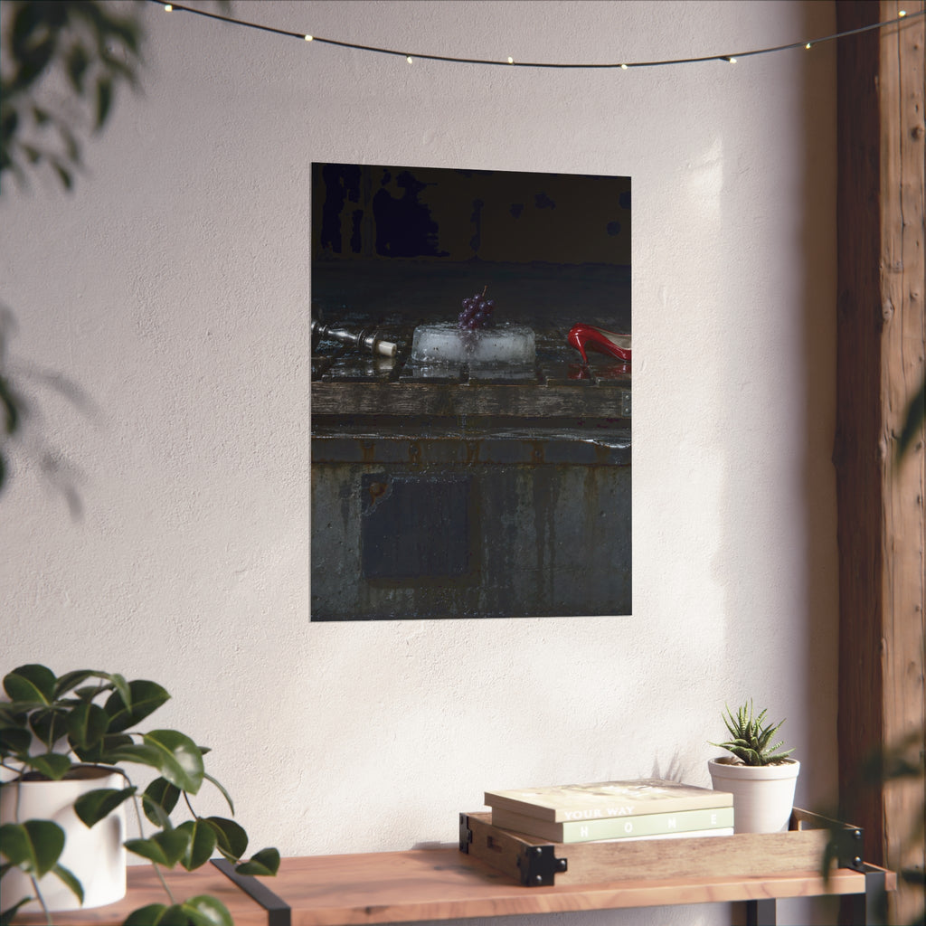 "The Grapes in the Slab": A Garabaggio Fine Art Print