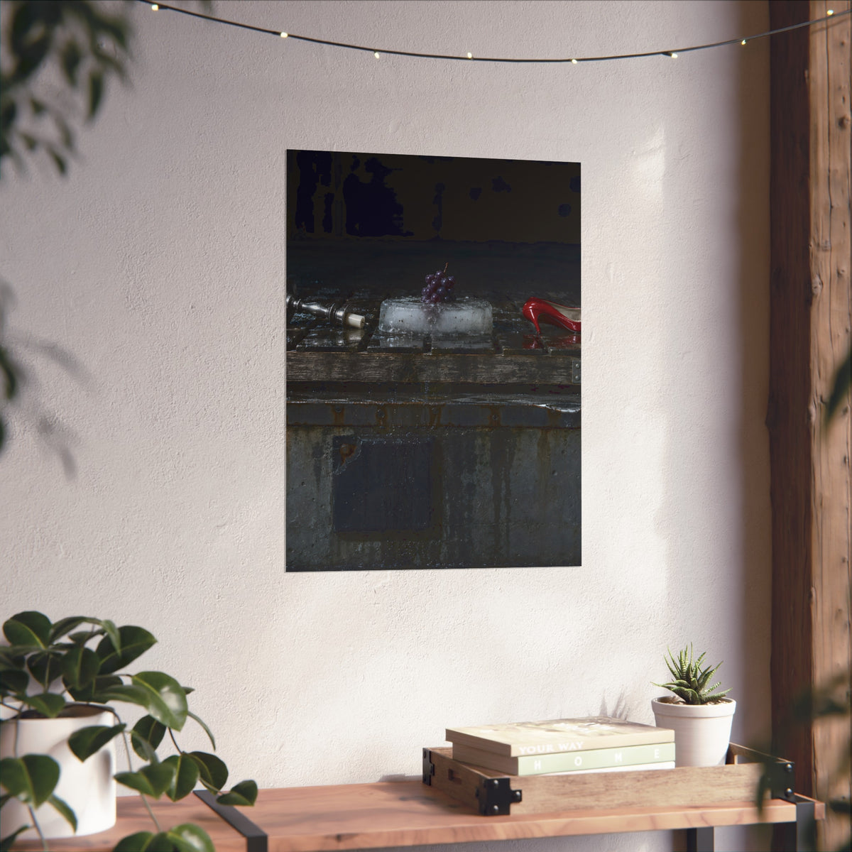 "The Grapes in the Slab": A Garabaggio Fine Art Print