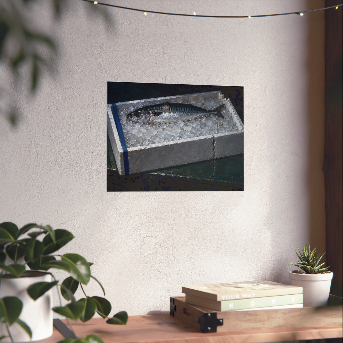 "The Ice Level With the Rim": A Garabaggio Fine Art Print