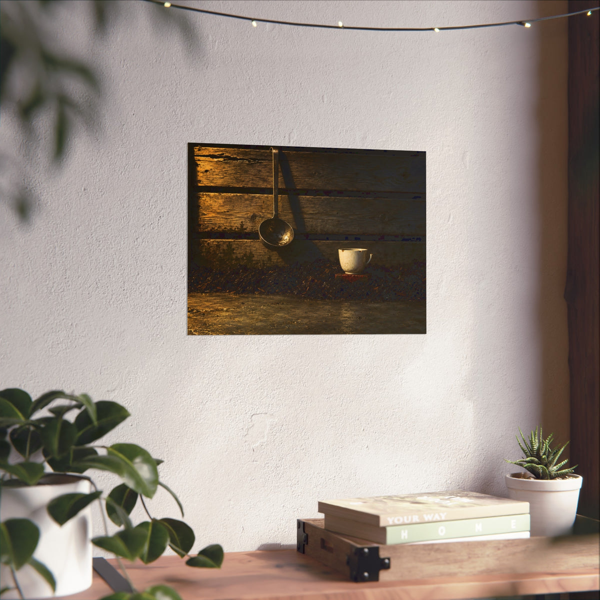 "The Cup on the Half Brick": A Garabaggio Fine Art Print