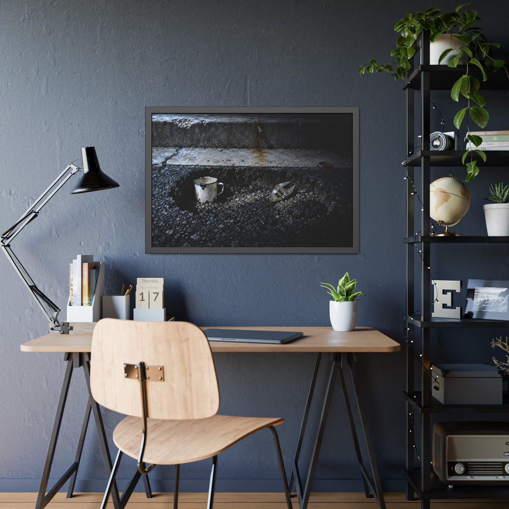 "The Wrench Coming Up": A Garabaggio Framed Print