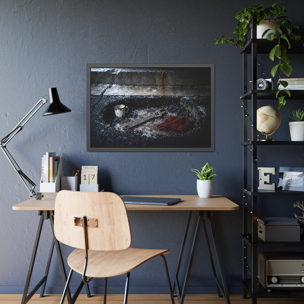 "The Wrench Laid Bare": A Garabaggio Framed Print