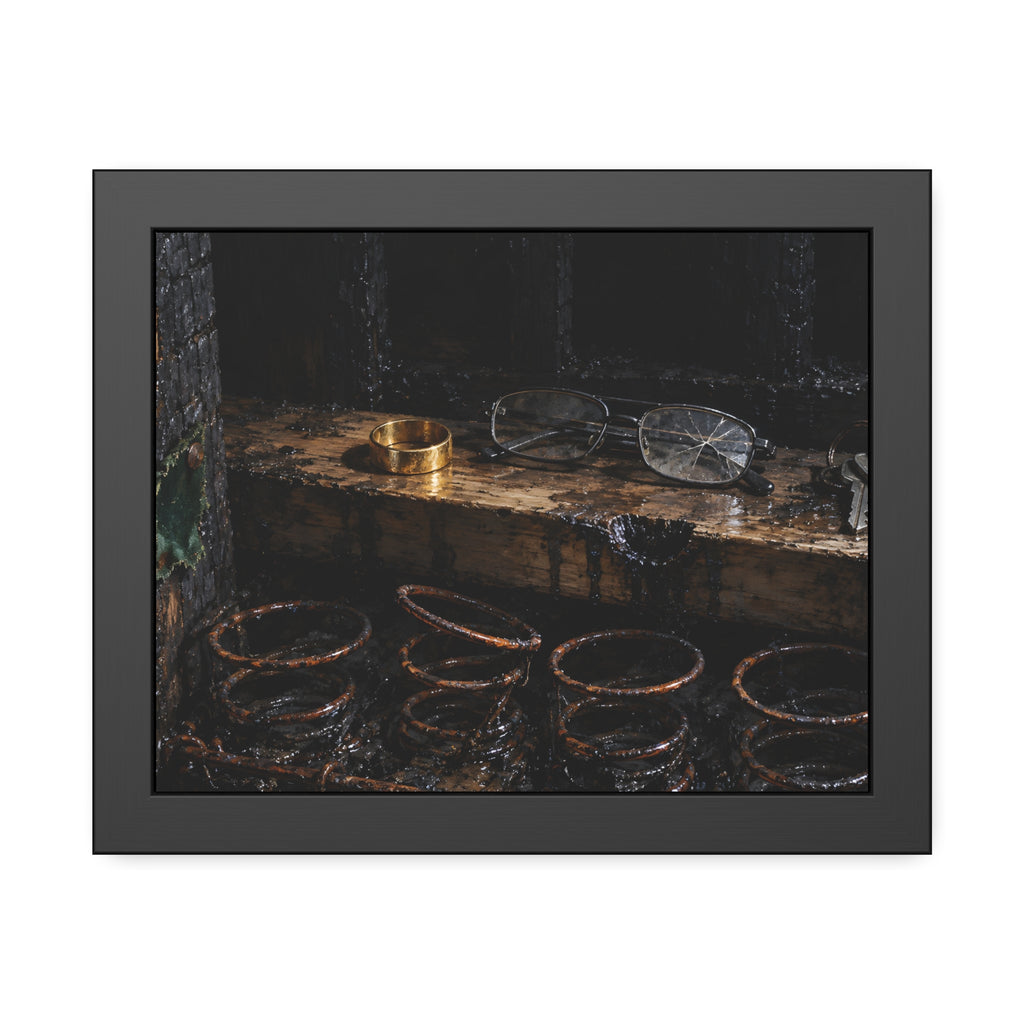 "What the Sofa Kept": A Garabaggio Framed Print