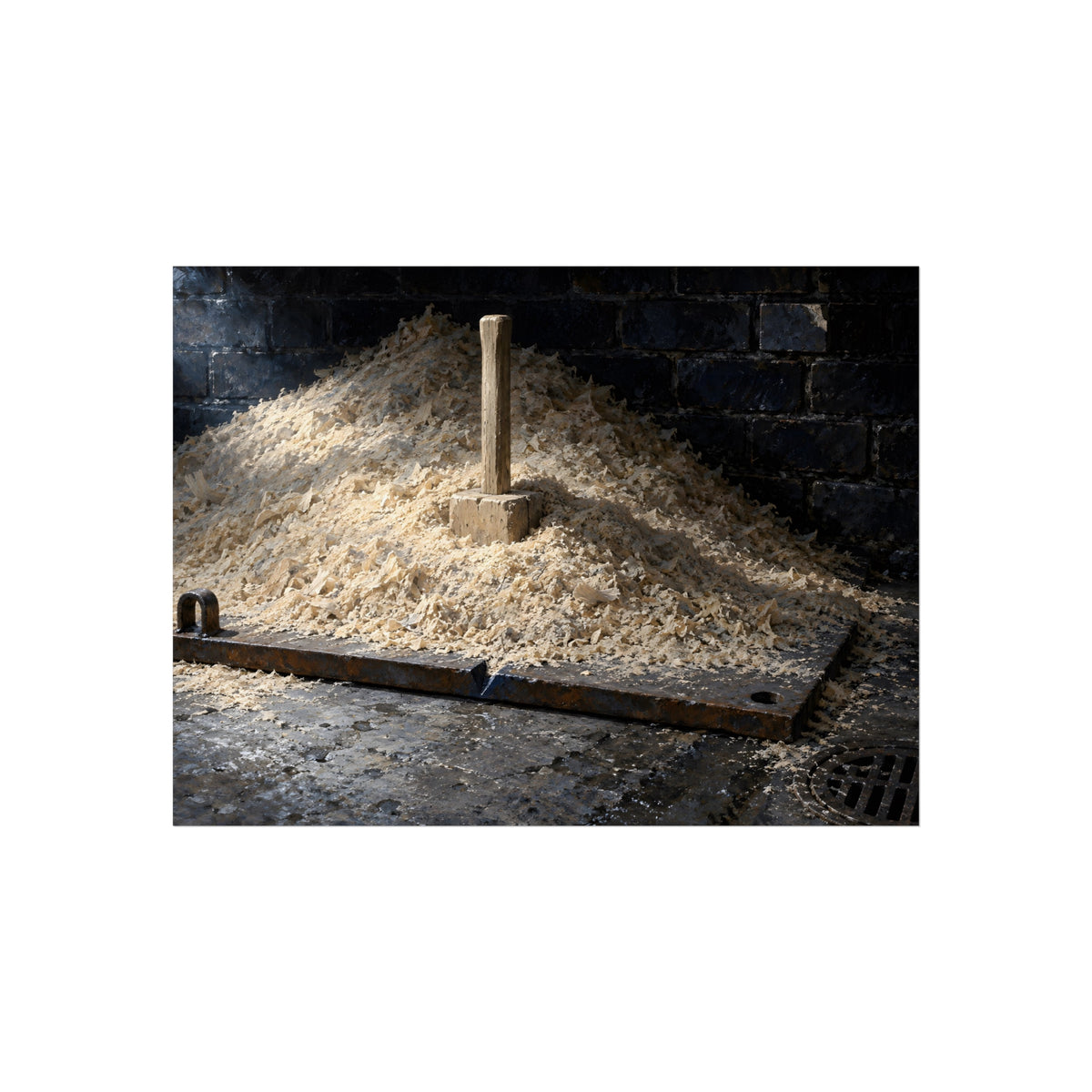 "The Handle Above the Heap": A Garabaggio Fine Art Print