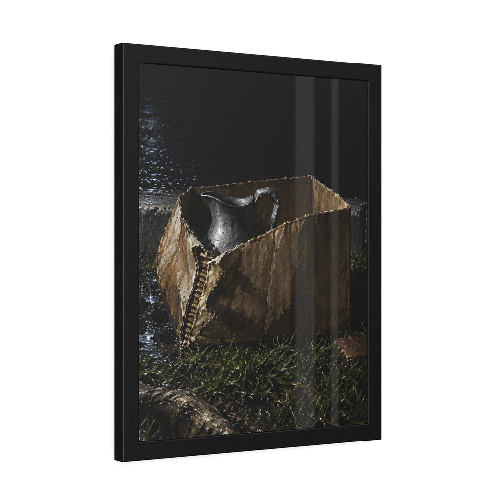 "The Bent Handle": A Garabaggio Framed Print