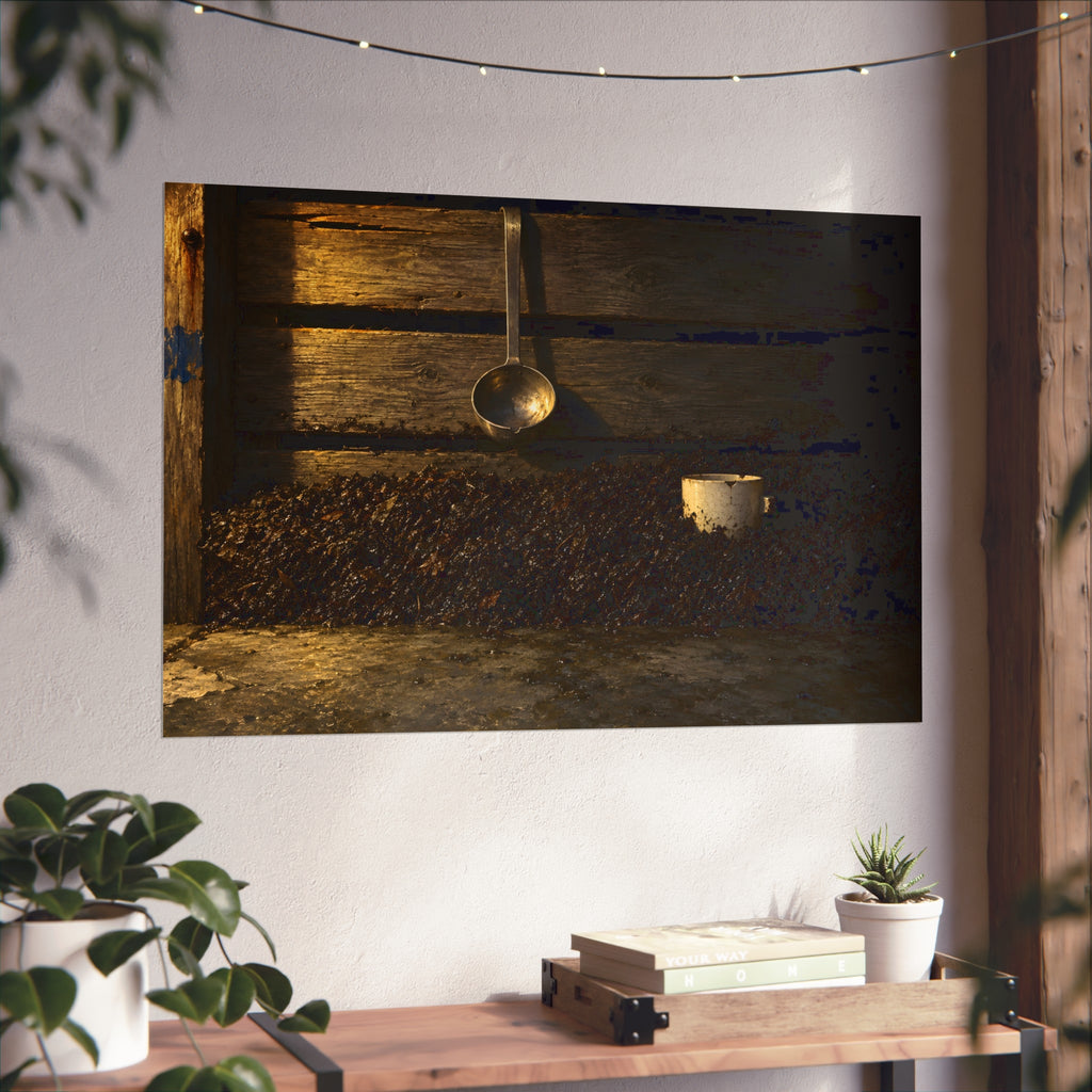"The Cup Half Out": A Garabaggio Fine Art Print