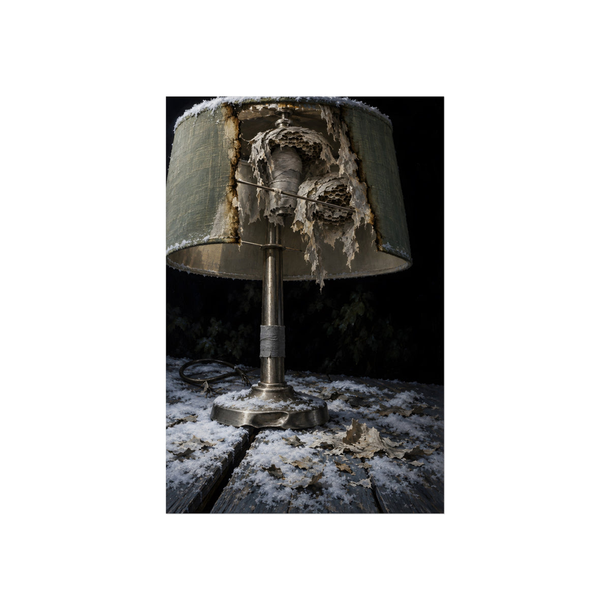"Snow on the Shade": A Garabaggio Fine Art Print