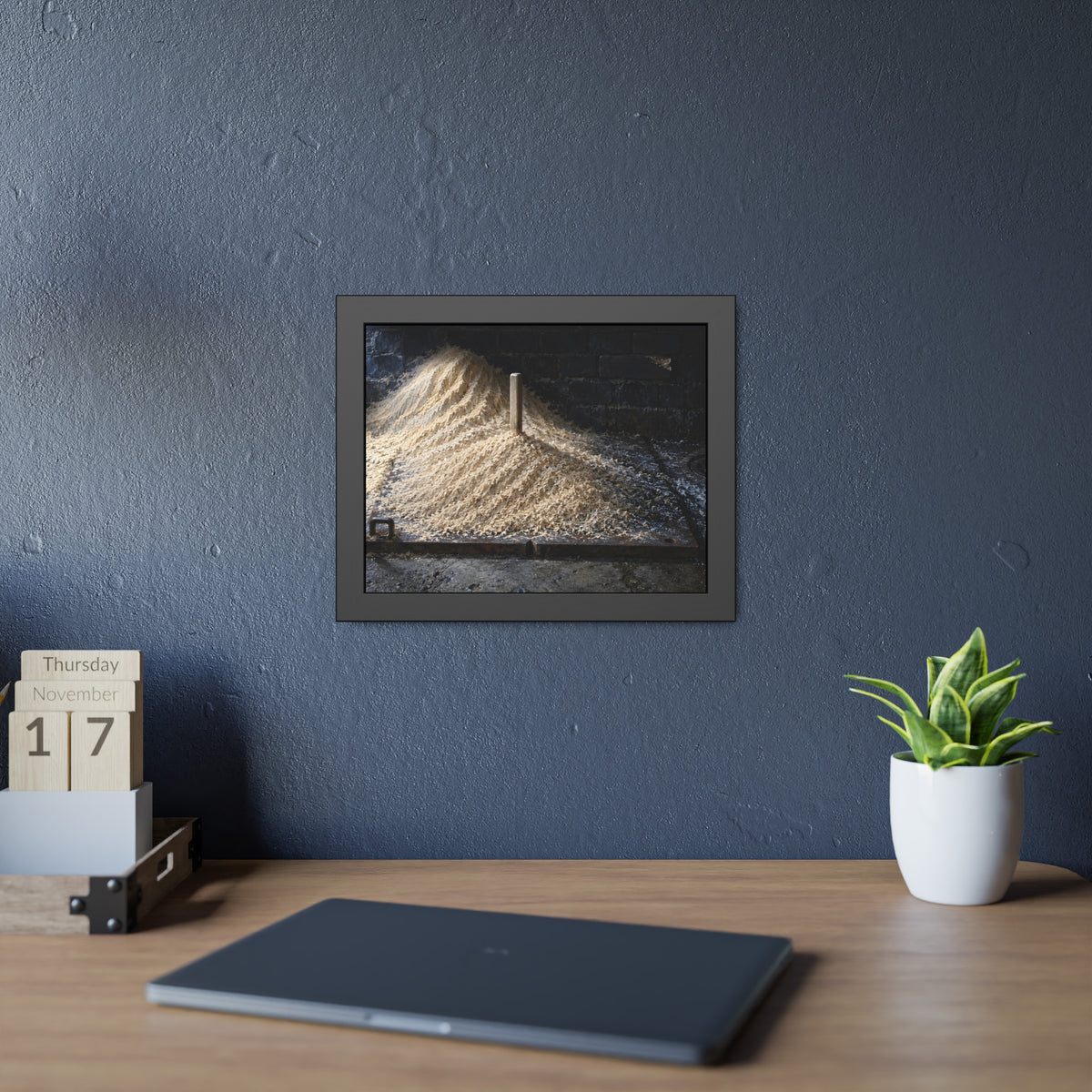 "The Combed Crest": A Garabaggio Framed Print