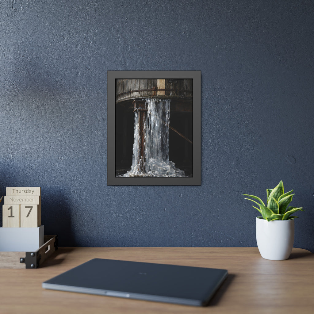 "The Clear Sheet": A Garabaggio Framed Print