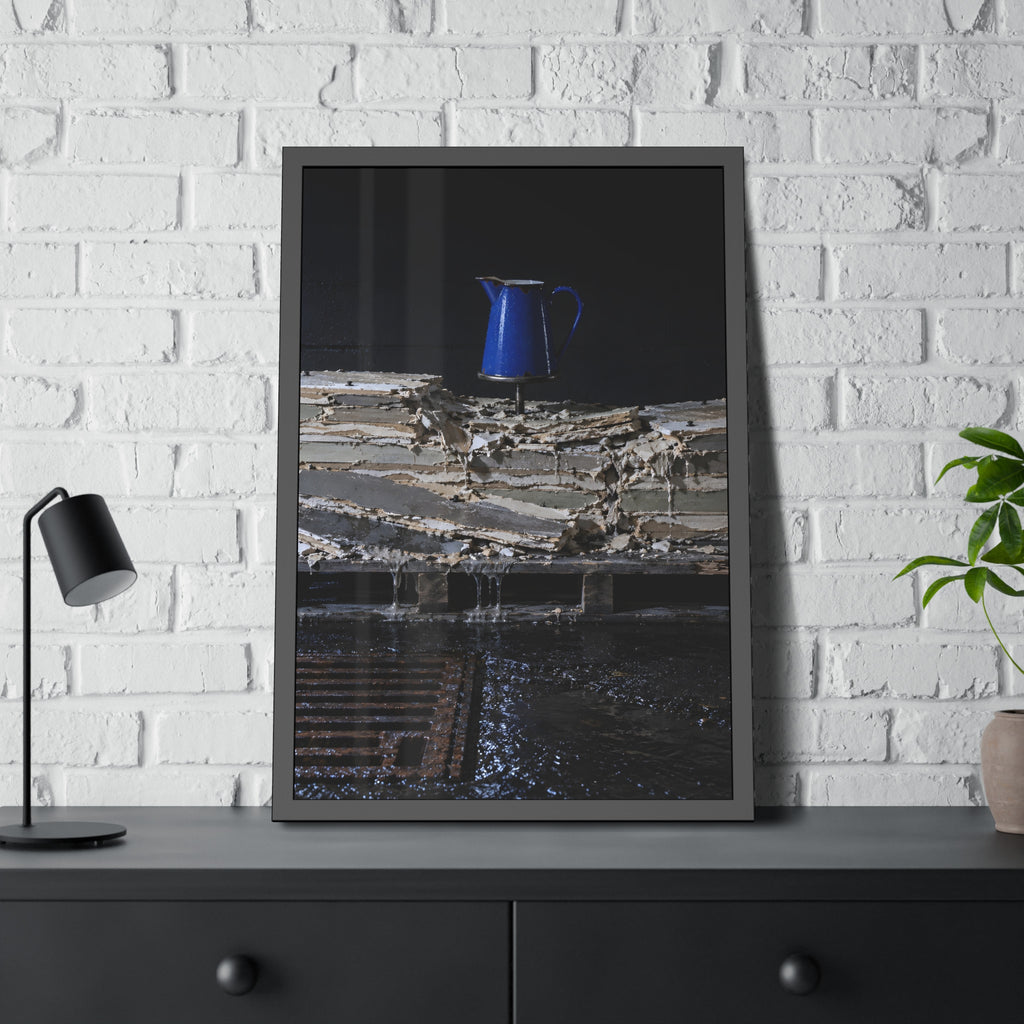 "The Jug Stands Clear": A Garabaggio Framed Print